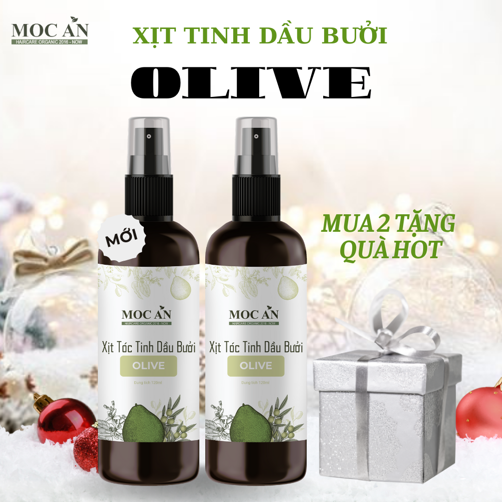 Xịt Bưởi Tinh Dầu Olive Mộc Ân Haircare