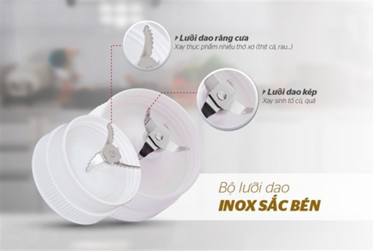 Máy xay sinh tố 3 cối Sunhouse SHD5582 - Hàng chính hãng