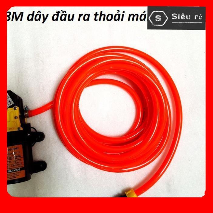 Máy rửa xe mini CỰC MẠNH - máy bơm nước mini 12v - rửa xe đa năng (PD215279)