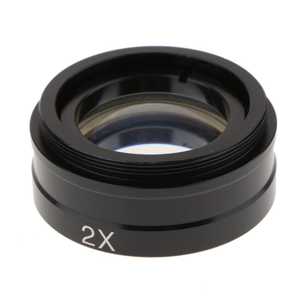 Auxiliary Objective Lens 2X for Monocular Electron Microscope Accessory