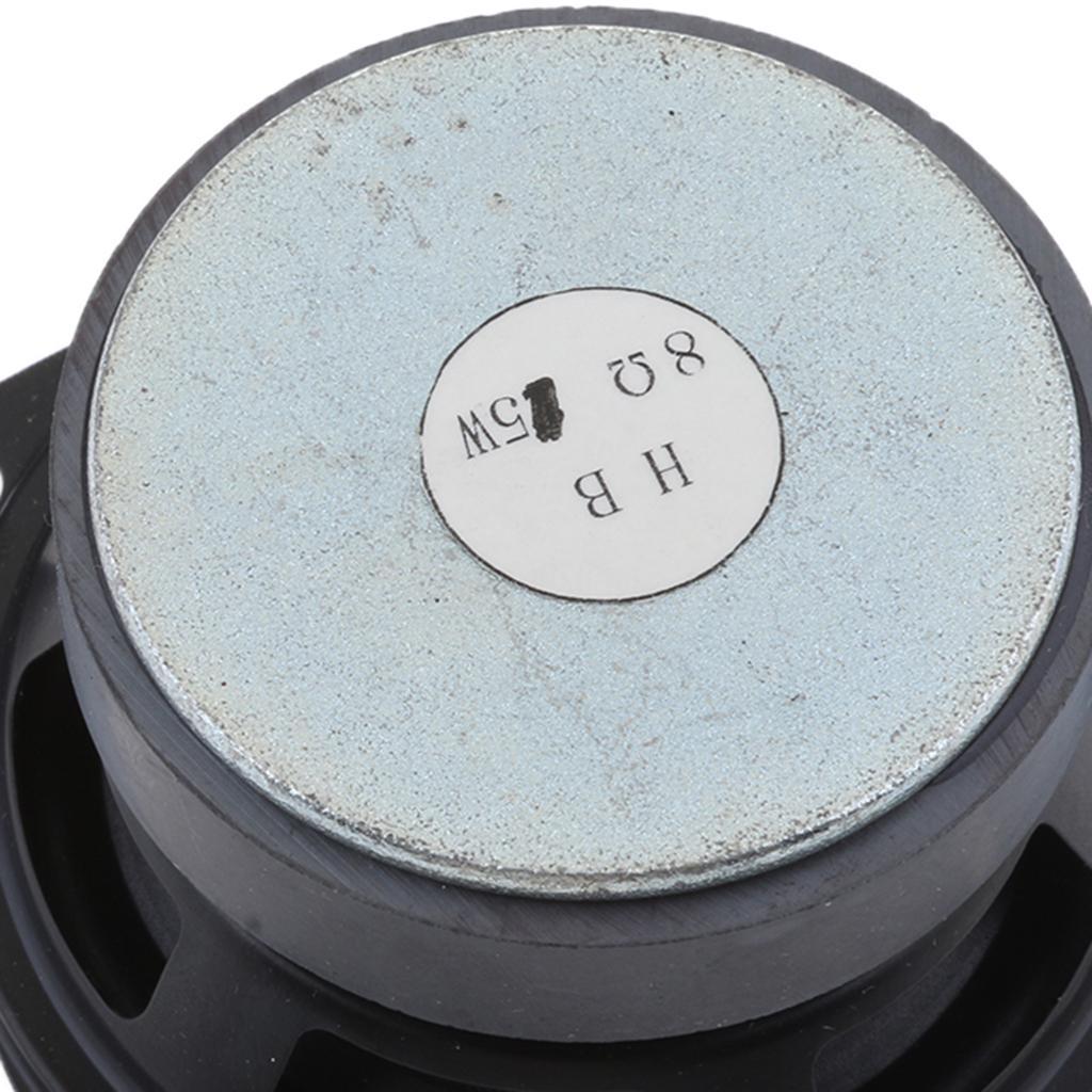 3inch 8ohm 25W Stereo Audio Speaker Woofer Subwoofer Bass Loudspeaker