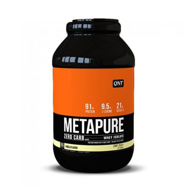 Thực phẩm tăng cơ Isolate Whey Protein QNT Zerocarb metapure 2Kg vị Vani