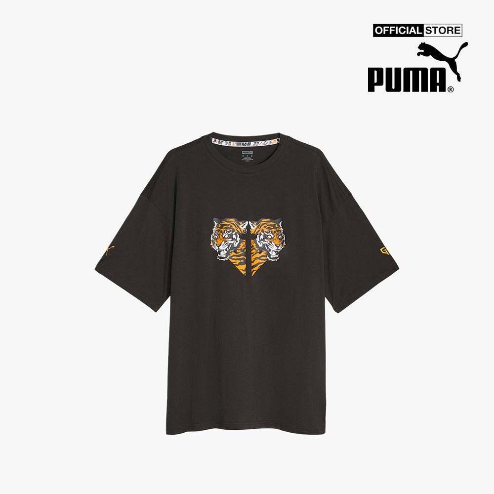 PUMA - Áo thun unisex cổ tròn tay ngắn Gen.G Esports Logo 621734