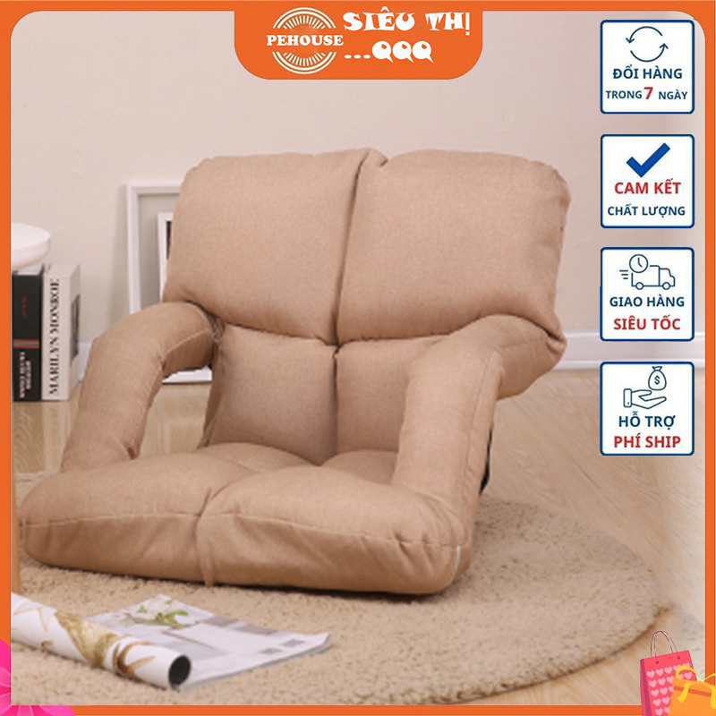 Ghế Sofa Thư Giãn Ghế lười đọc sách chống mỏi lưng ( Mầu ngẫu nhiên ) - Hàng chính hãng