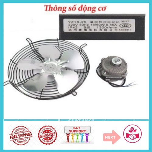 DÀN NÓNG COIL FNA 1.0/4.4 1/2 HPKÈM QUẠT 60W SỬ DỤNG TRONG ĐIỆN LẠNH VÀ CÁC THIẾT BỊ LÀM LẠNH