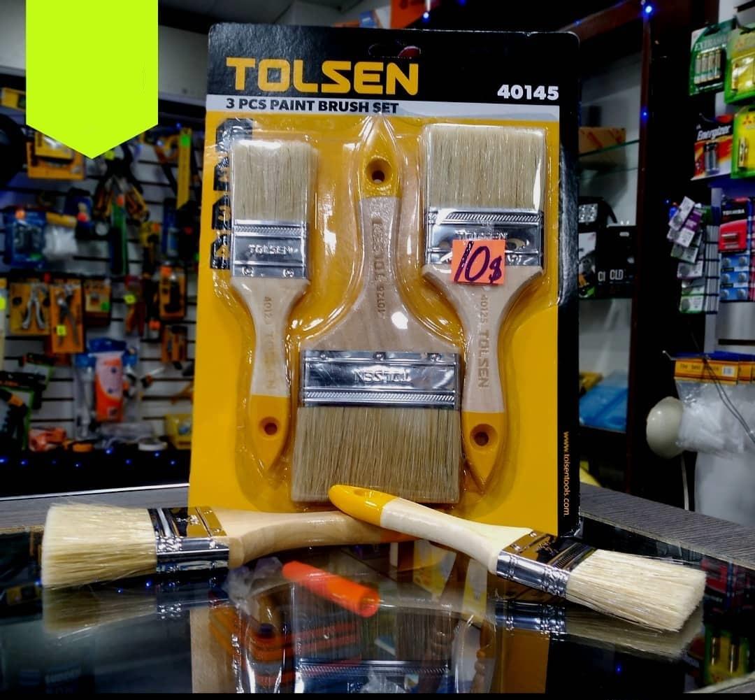 BỘ 3 CÂY CỌ SƠN 2'', 3'', 4'' TOLSEN 40145 - HÀNG CHÍNH HÃNG