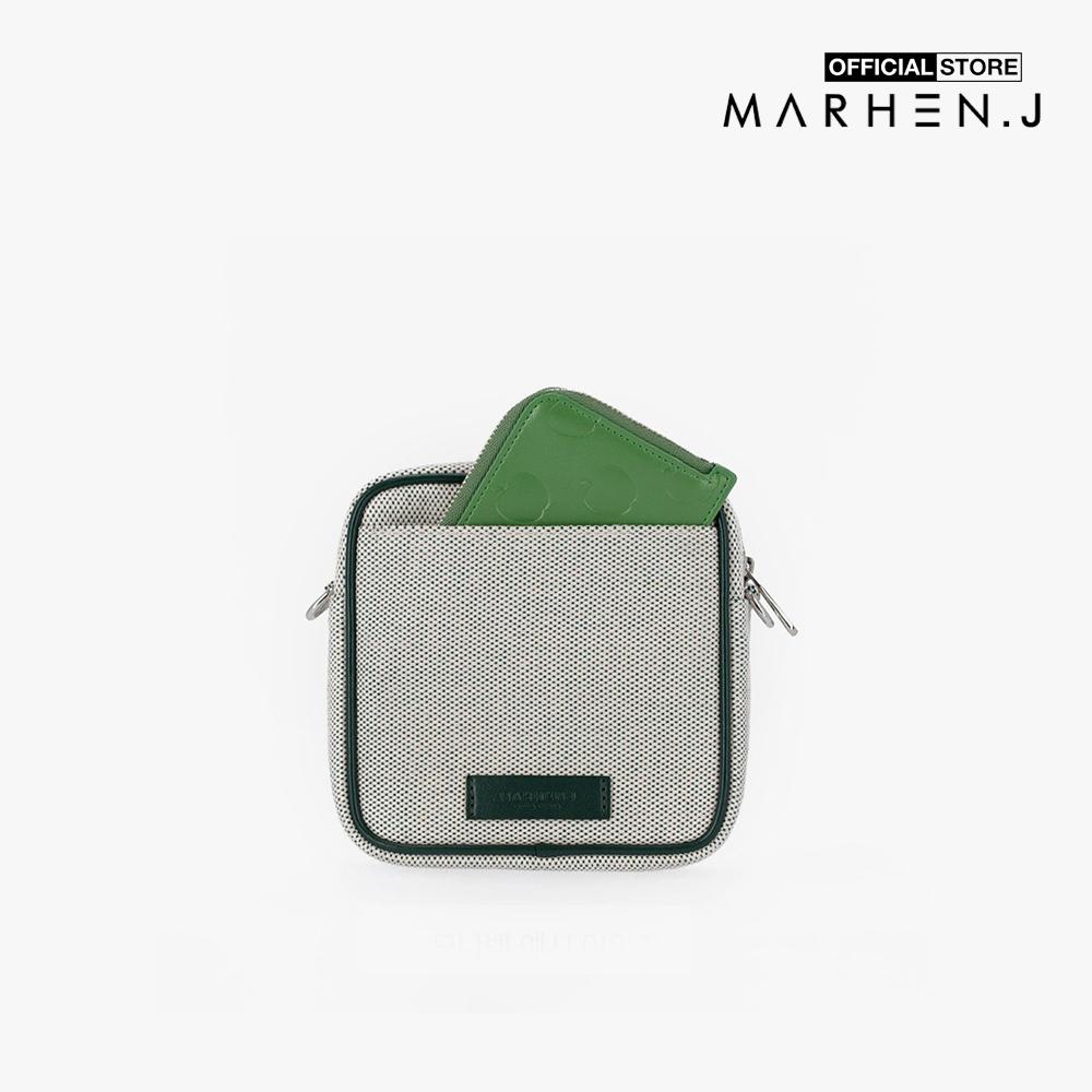 Marhen.J - Ví nữ chữ nhật phối zip Jerry MJ22CJRYWT-YG
