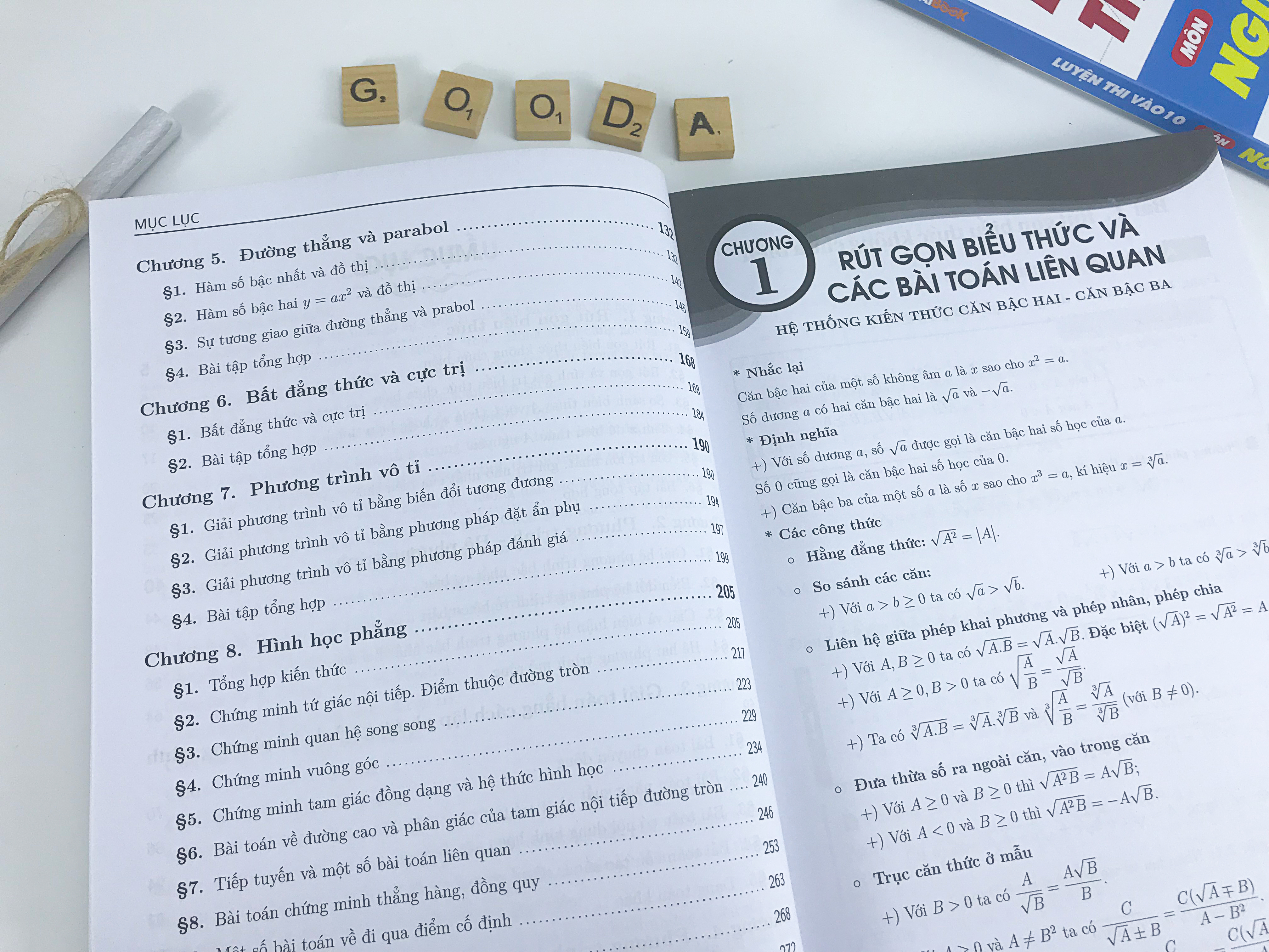 Luyện Thi Vào Lớp 10 môn Toán