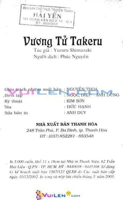 vương tử takeru chapter 13 168