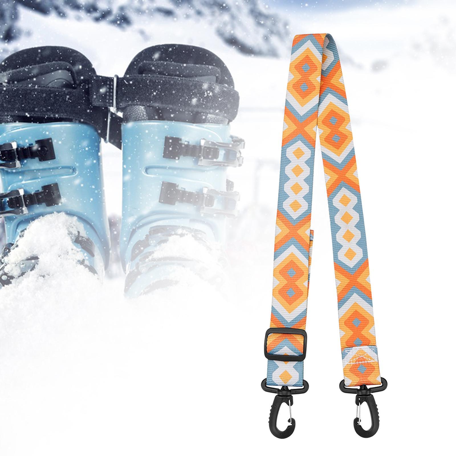 Snowboard Ski Boot Carrier Strap Shoulder Belt Portable Skates Carry Leash