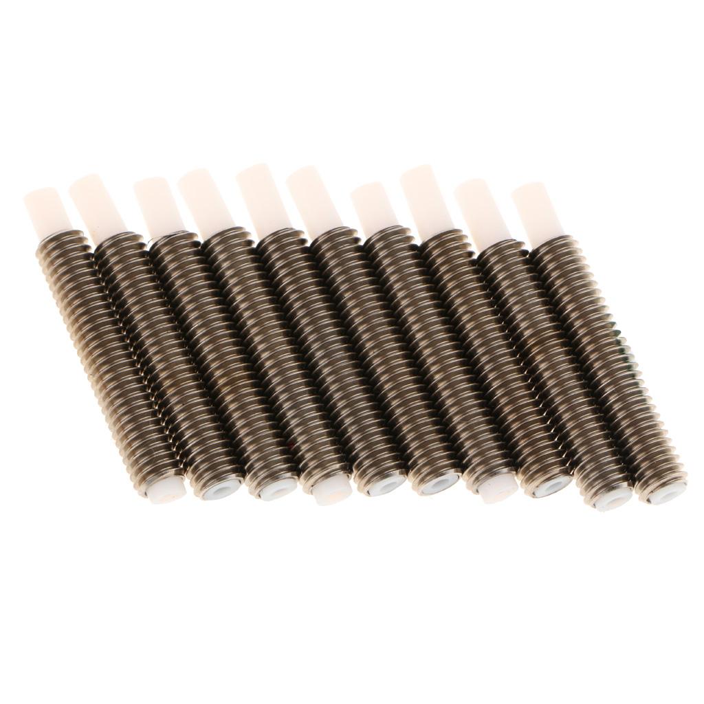10Pieces 3D V6 Throat Hotend Stainless Steel Remote Feeding Teflon Tube