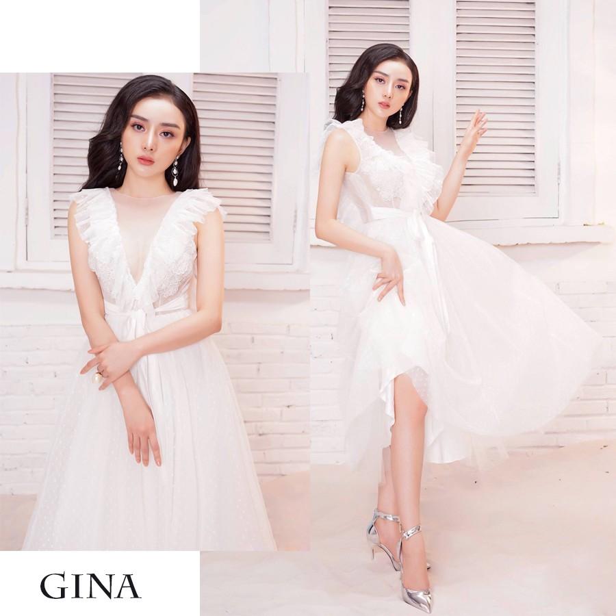 ĐẦM CÔNG CHÚA XÒE XẺ NGỰC SANG TRỌNG