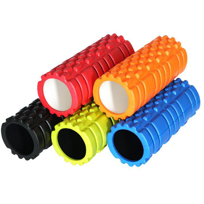 Con Lăn Massage Tập Yoga, Gym Foam Roller - Đỏ