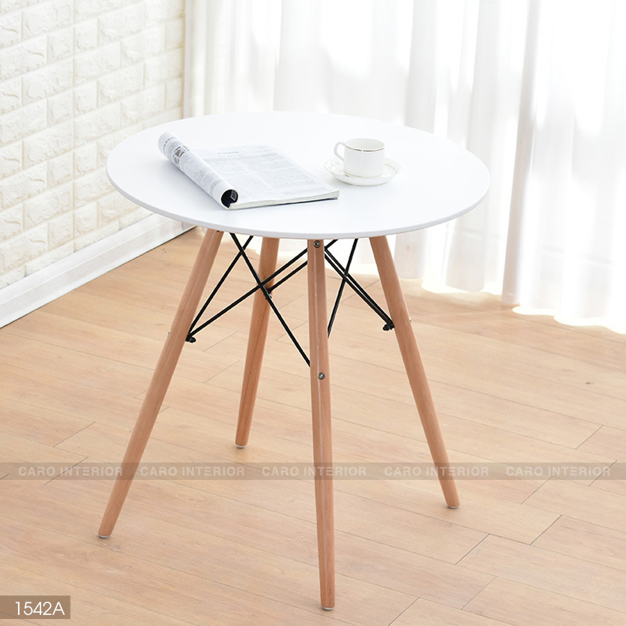 BÀN EAMES TRÒN 4 CHÂN 1542