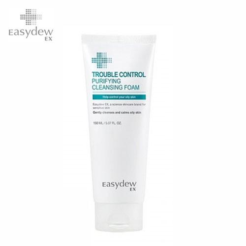 Easydew Ex Sữa Rửa Mặt Tạo Bọt Cho Da Nhờn Mụn Trouble Control Purifying Cleansing Foam 150ml