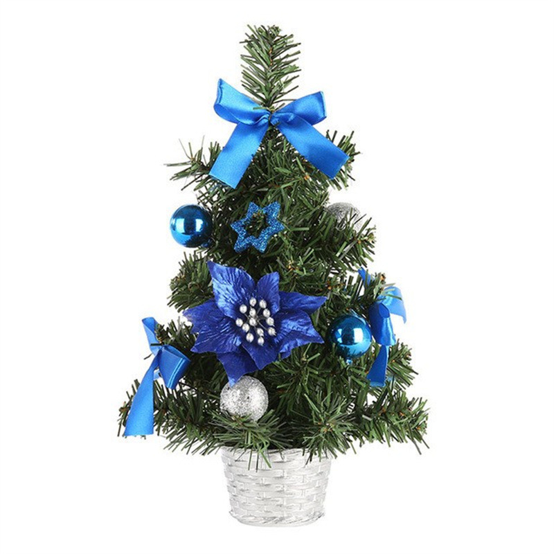 Chậu Cây Thông Trang Trí Noel 20Cm Để Bàn Trang Trí Giáng Sinh