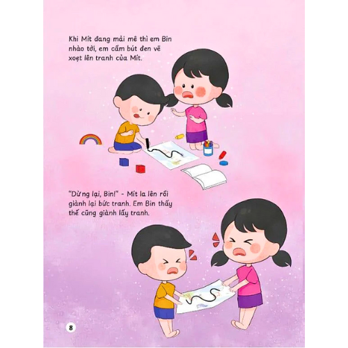 Bộ truyện tranh EQ cho bé - Nuôi Dưỡng Trí Tuệ Cảm Xúc cho trẻ - thầy Trần Việt Quân