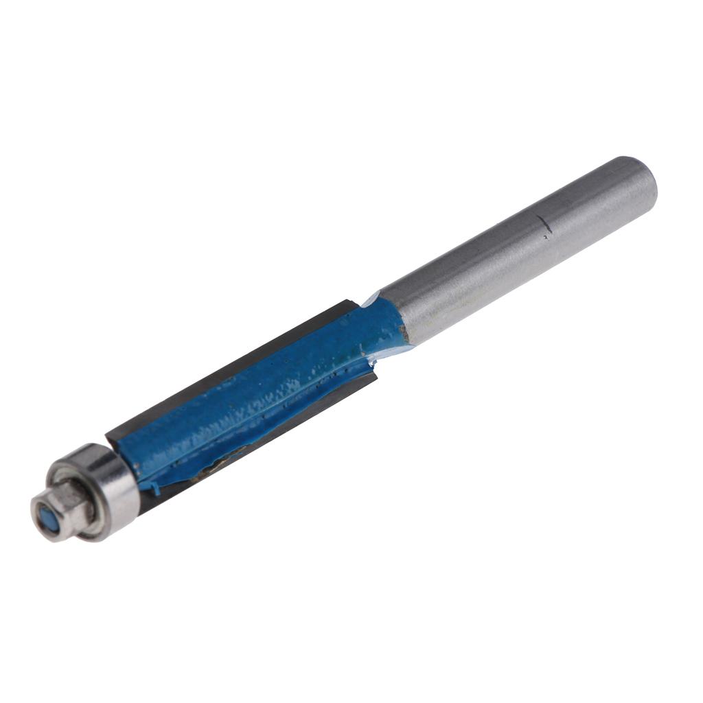 Bearing Flush Trim Router Bit with Alloy Tipped Router Bit Cutter Tools