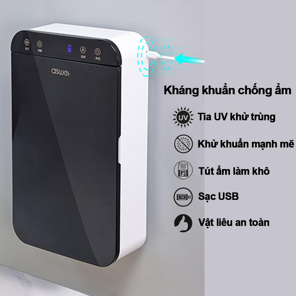 Máy Khử Khuẩn Sấy Đũa Thìa Cao Tia UV Cấp Tránh Ẩm Mốc M1149, Giúp Bảo Vệ Sức Khỏe Bảo Hành 1 Năm