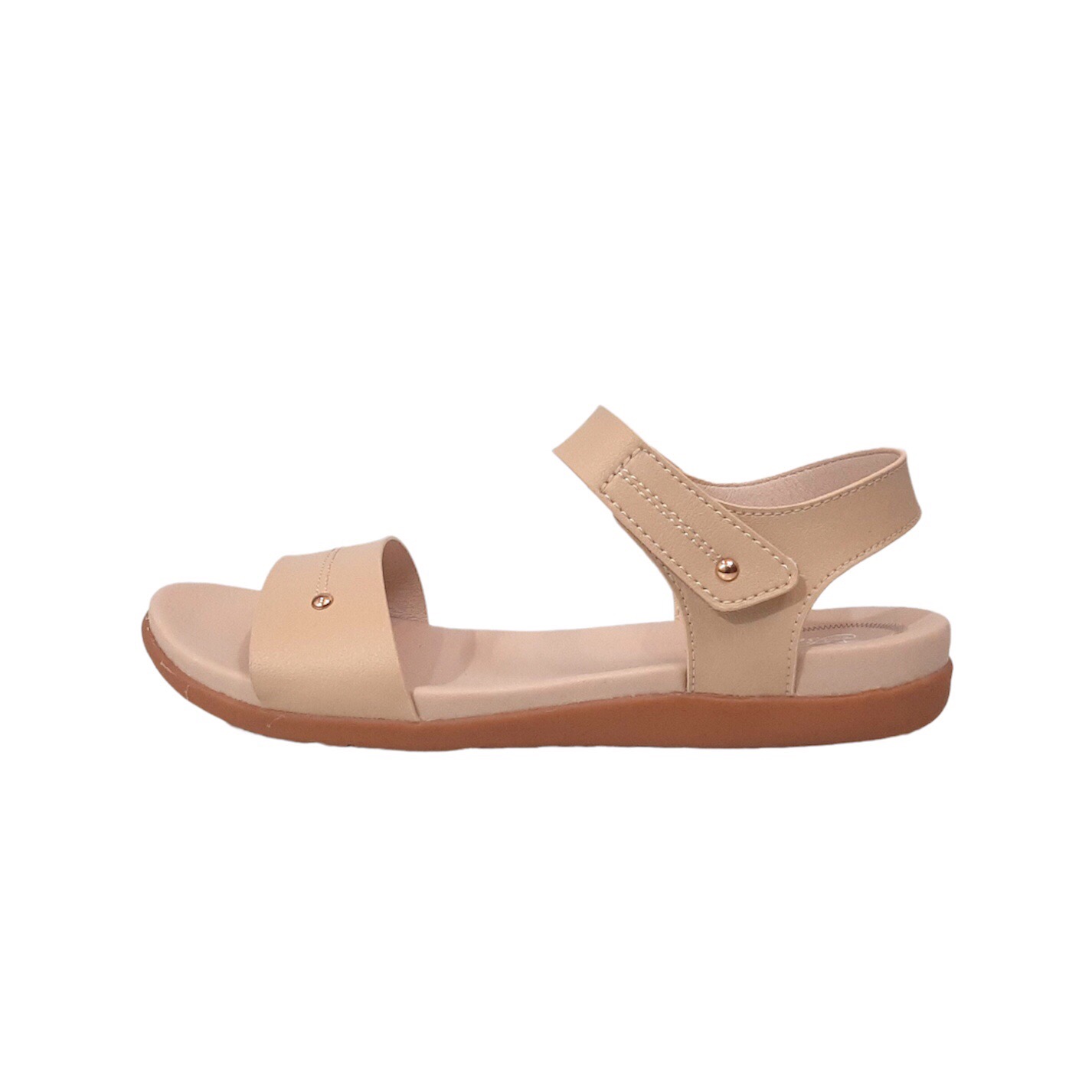 Sandal Nữ, Xăng Đan Nữ DRW015100KEM