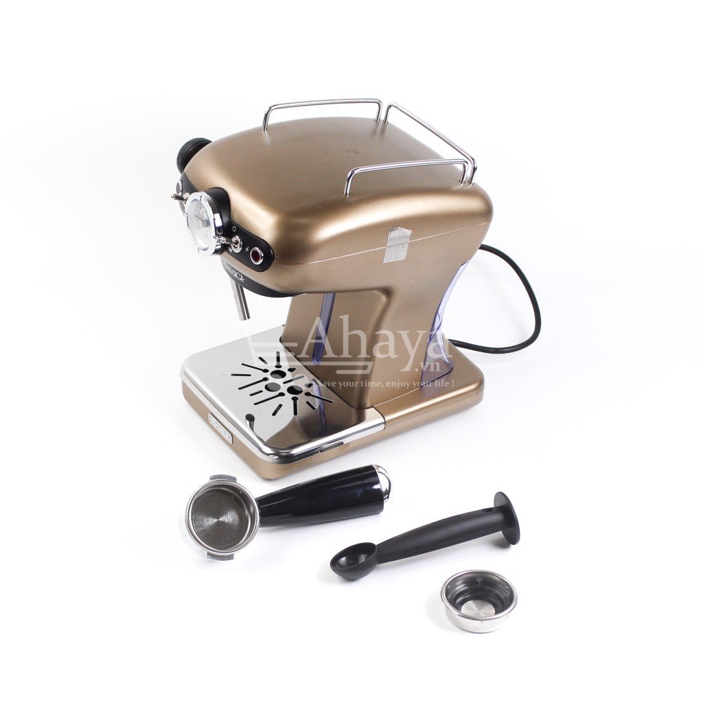 Máy pha cà phê Ariete Espresso Mod 1389 cổ điển 0.9l - Italia - Hàng Chính Hãng