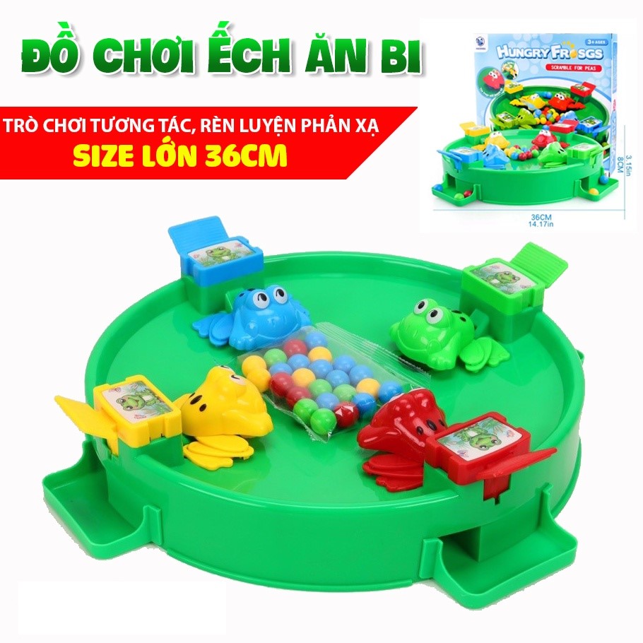 Đồ Chơi Ếch Ăn Bi , Trò Chơi Vận Động Cho Bé PaKaSa - Hàng Chính Hãng