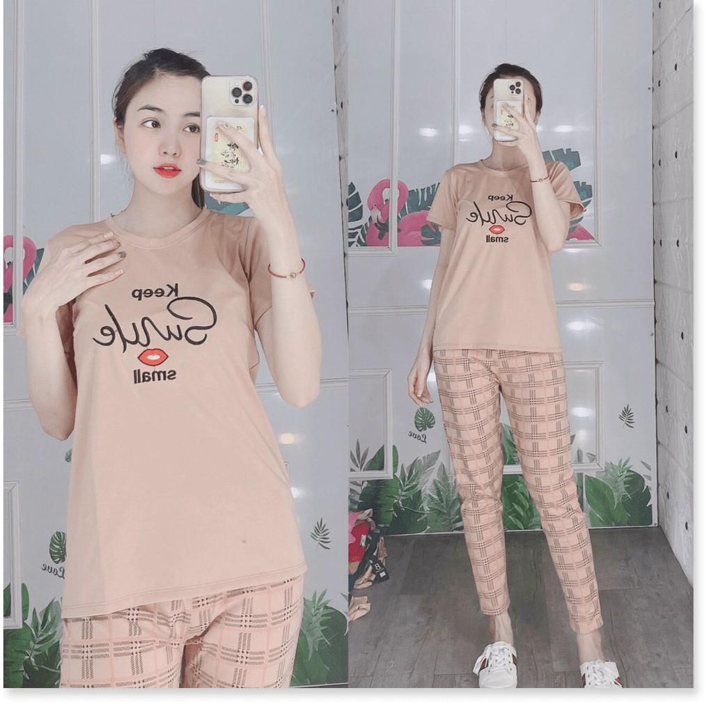 SET BỘ THUN NỮ QUẦN DÀI SIÊU XINH,HỌA TIẾT ÁO VÔ CÙNG XINH XẮN MẪU MỚI NHẤT HIỆN NAY