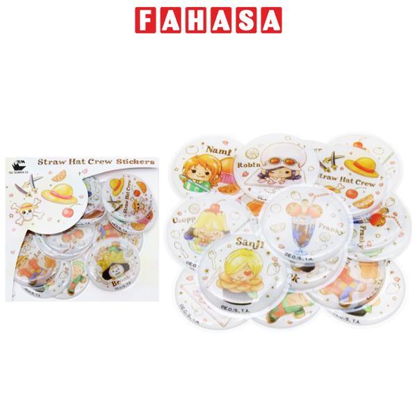 Bộ 20 Sticker One Piece Sweets - Teenbox 01