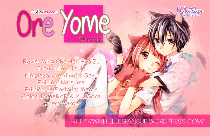 ore yome. - ore no yome ni nare yo chapter 27 4