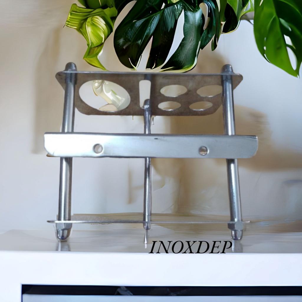 Kệ Bàn Chải Kem Đánh Răng 100% Inox 304 Nhà Tắm Cao Cấp chống ăn mòn chống rỉ sét