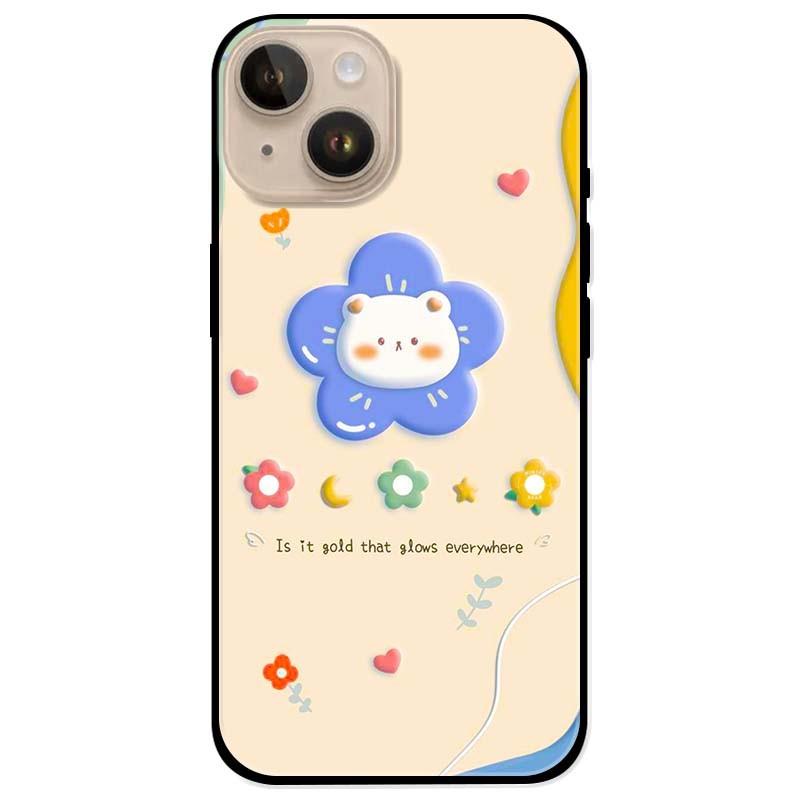 Ốp lưng dành cho Iphone 14 - Iphone 14 Plus - Iphone 14 Pro - Iphone 14 Pro Max - Ngôi Sao Xanh Gấu