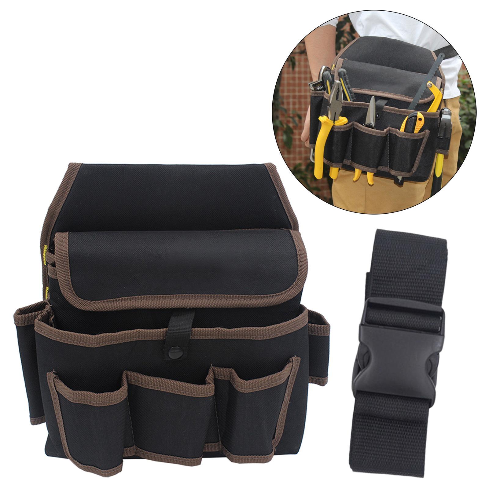 Tool Bag Adjustable Fastener Tool Holder Heavy Duty for Construction Worker
