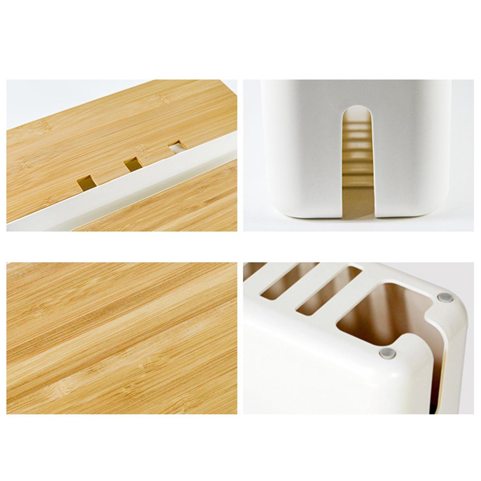 Shelf Storage Box Cable Management Organizer Cable Bracket for Office