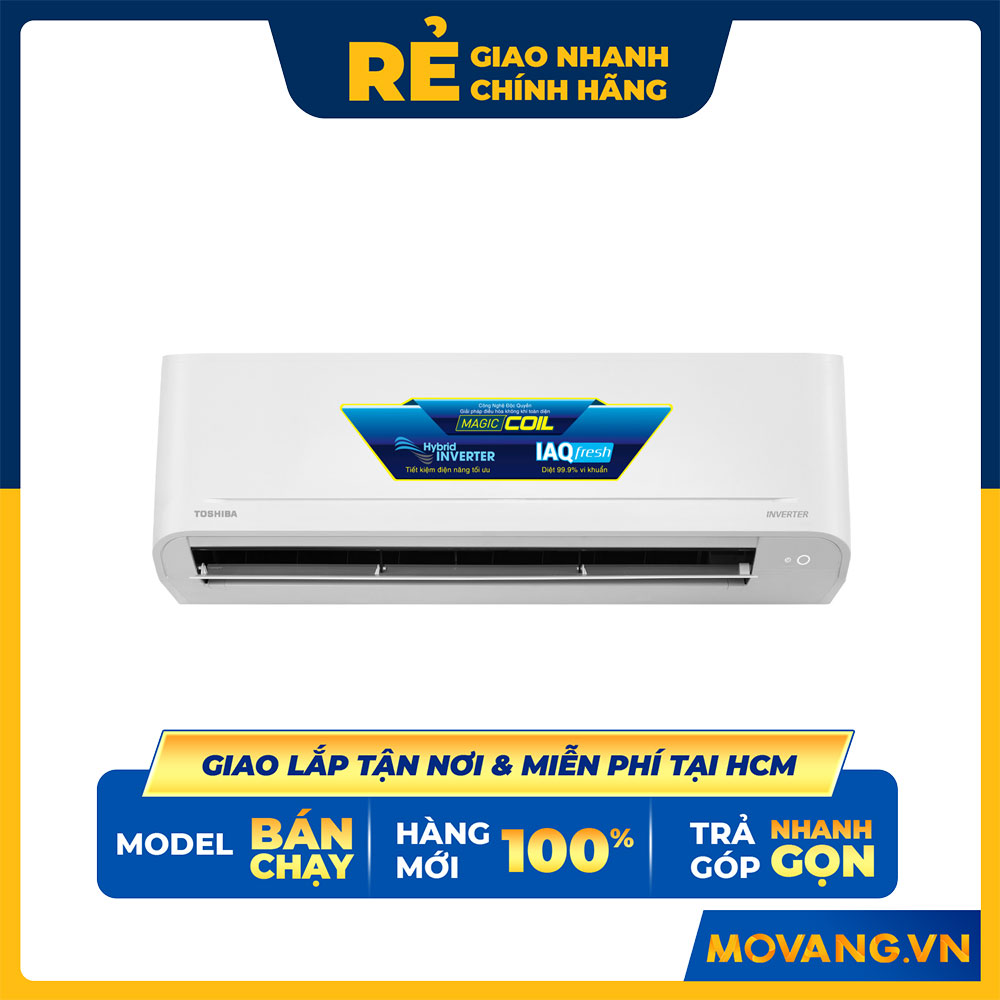 Máy lạnh Toshiba 1 HP Inverter RAS-H10C4KCVG-V-Hàng Chính Hãng-Giao Hàng Toàn Quốc.