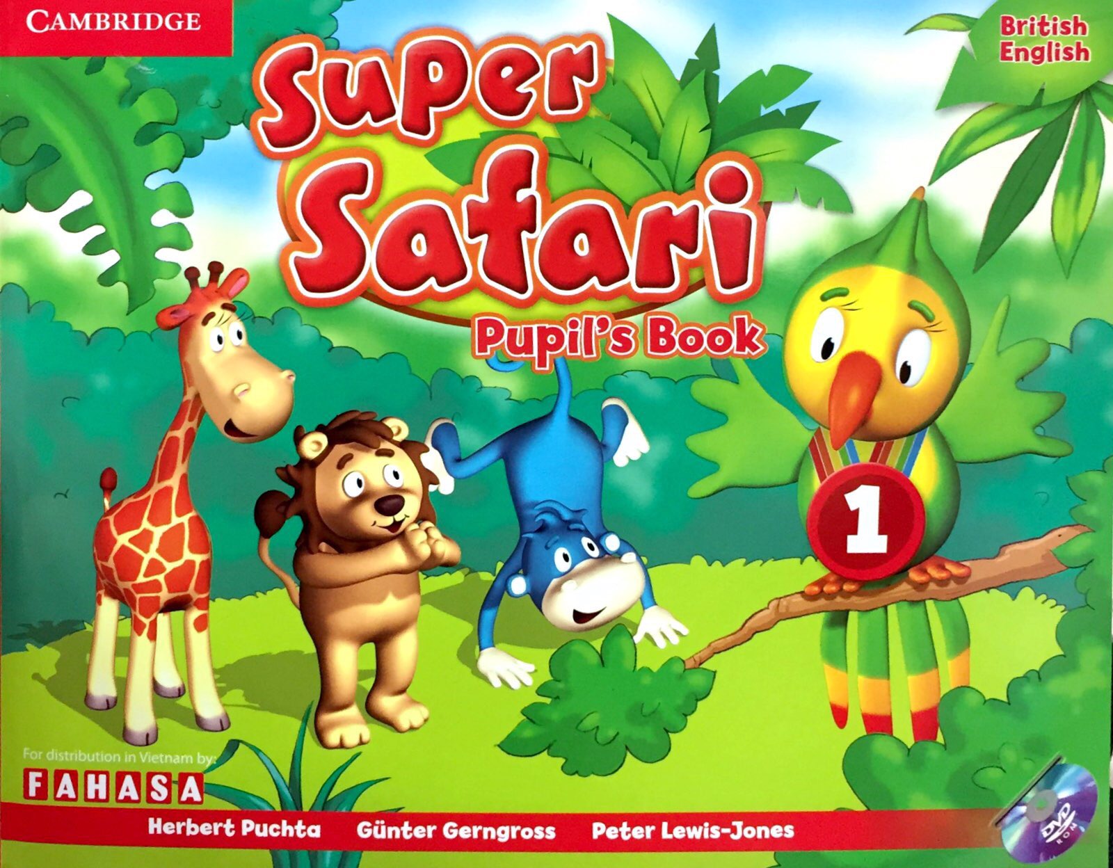 Super Safari Level 1 Pupil's Book with DVD-ROM