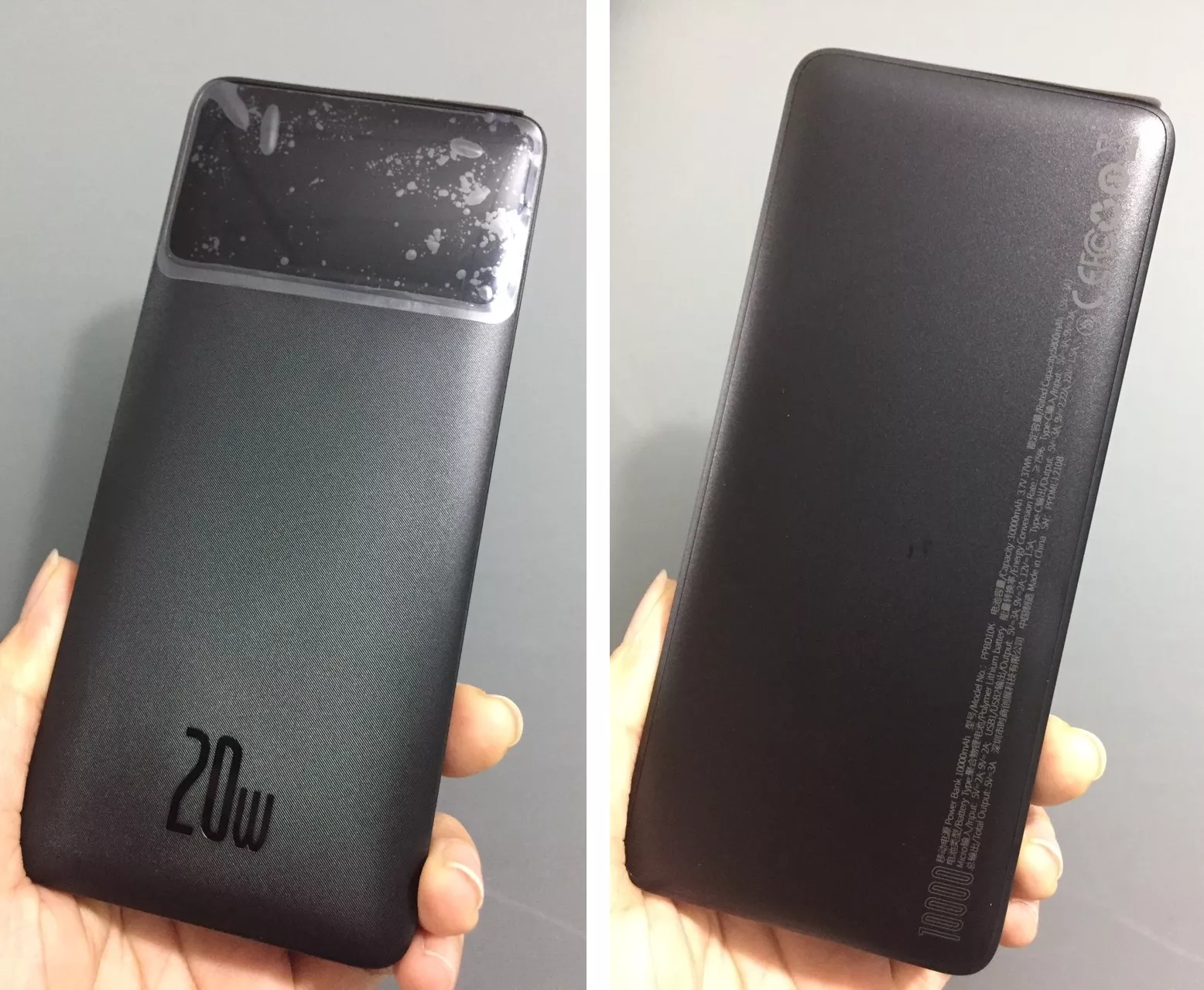 Pin dự phòng 20W dung lượng 10000 / 20000 mAh Baseus Bipow PPBD10K / PPBD20K _Hàng chính hãng
