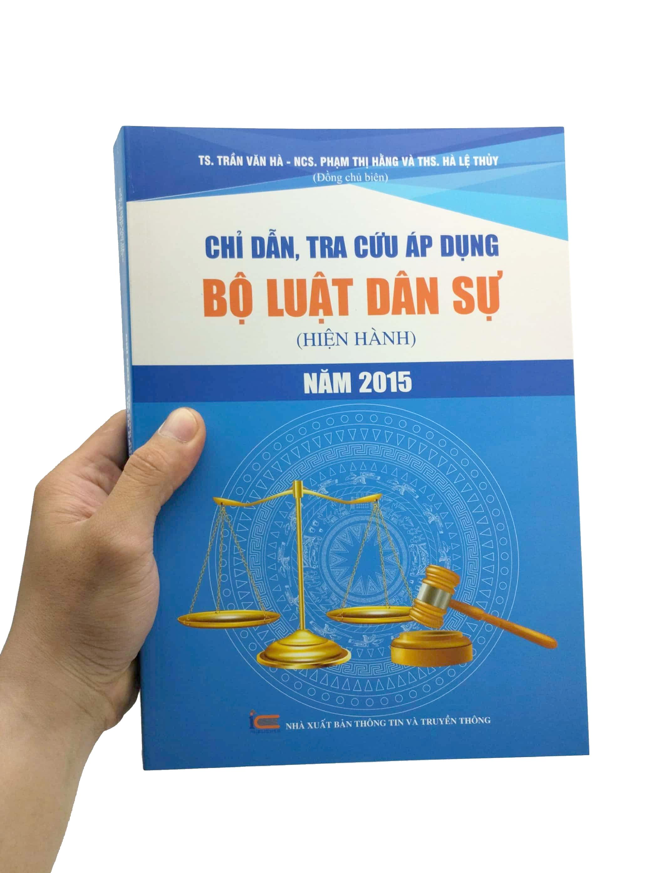 Chỉ Dẫn Tra Cứu Áp Dụng Bộ Luật Dân Sự  Năm 2015