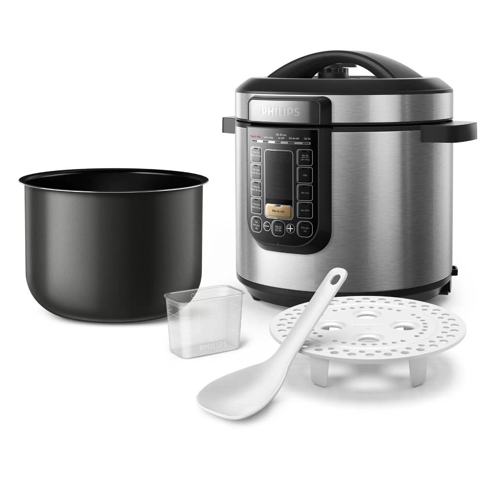 Nồi áp suất đa năng Philips HD2237/66 6 lít - Hàng chính hãng