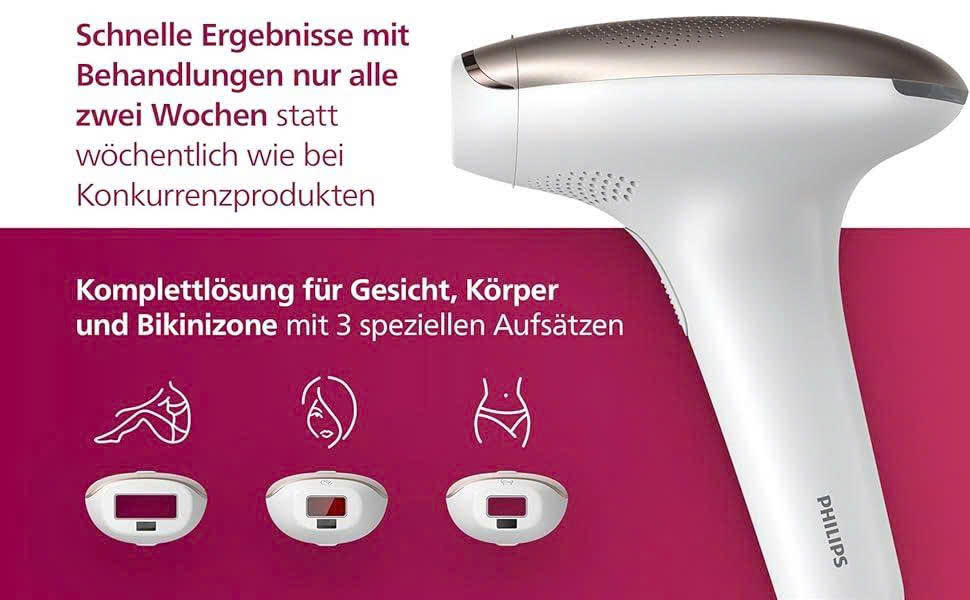 Máy Triệt Lông Philips Lumea Advanced IPL BRI923 hàng chính hãng