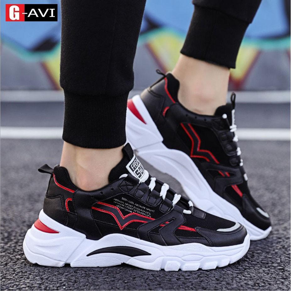 Giày sneaker nam tăng chiều cao mẫu mới phong cách trẻ trung năng động hot trend 2021 AVi364