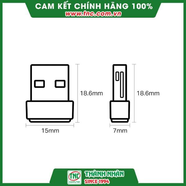 USB Wifi thu sóng TP-Link Archer T2U Nano- Hàng chính hãng