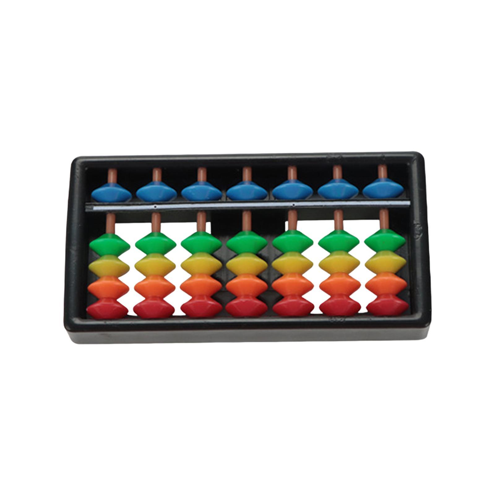 Kid Activity Busy Board DIY Accessories Colorful Abacus for Kids Preschool