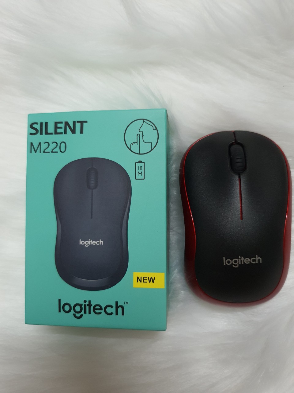 Chuột Không Dây Logi M220 Silent - hàng chính hãng