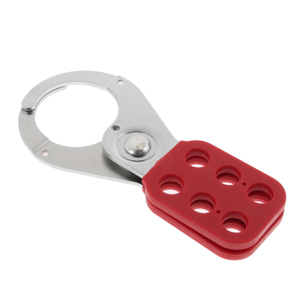 Bền Khóa Khóa Tagout Chốt Bấm, PA Thép Bọc Chốt Bấm, 1-1/2 Năm. Hàm Thông, An Toàn