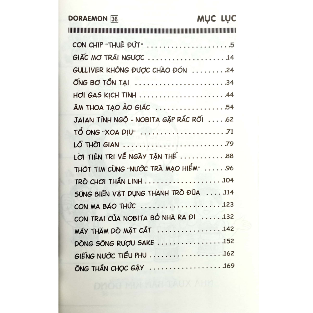 Doraemon - Chú Mèo Máy Đến Từ Tương Lai Tập 36
