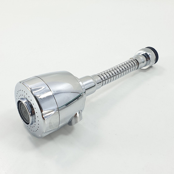 Vòi Rửa Chén Tăng Áp Inox 2 Chế Độ Nước Xoay 360 Độ