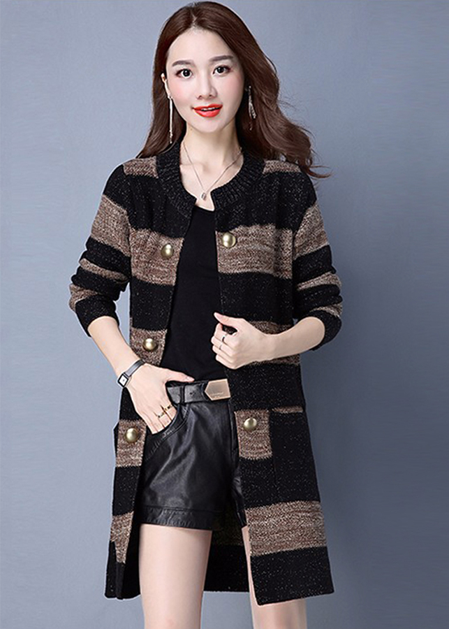 Áo Khoác Len Dệt Kim Cao Cấp AKL00332