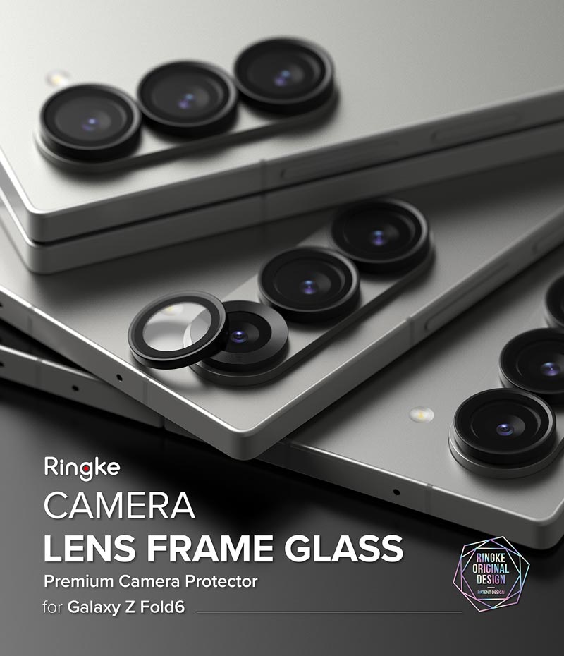 Dán camera cho Samsung Galaxy Z Fold 6 RINGKE Lens Frame Glass_ Hàng chính hãng