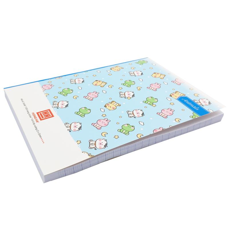 Combo 5 Tập Học Sinh Class Animals 4 Ô Ly Vuông 200 Trang 70gsm - Hồng Hà 0448 (Mẫu Sản Phẩm Giao Ngẫu Nhiên)