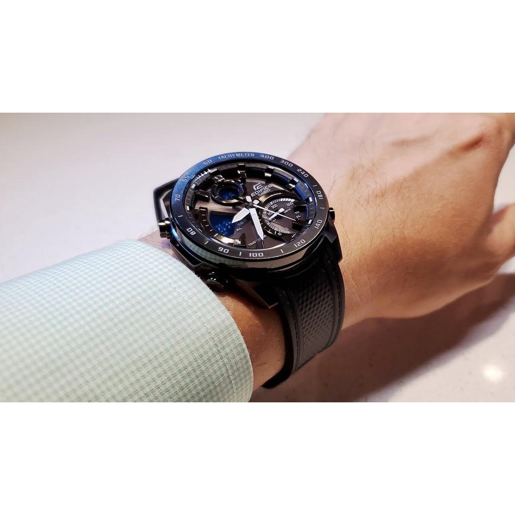 Đồng Hồ Nam Dây Nhựa Casio Edifice ECB-900PB-1ADR Chính Hãng - Bluetooth - Năng Lượng Mặt Trời - ECB-900PB-1A